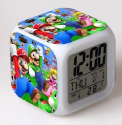 RÉVEIL-MATIN/VEILLEUSE - SUPER MARIO